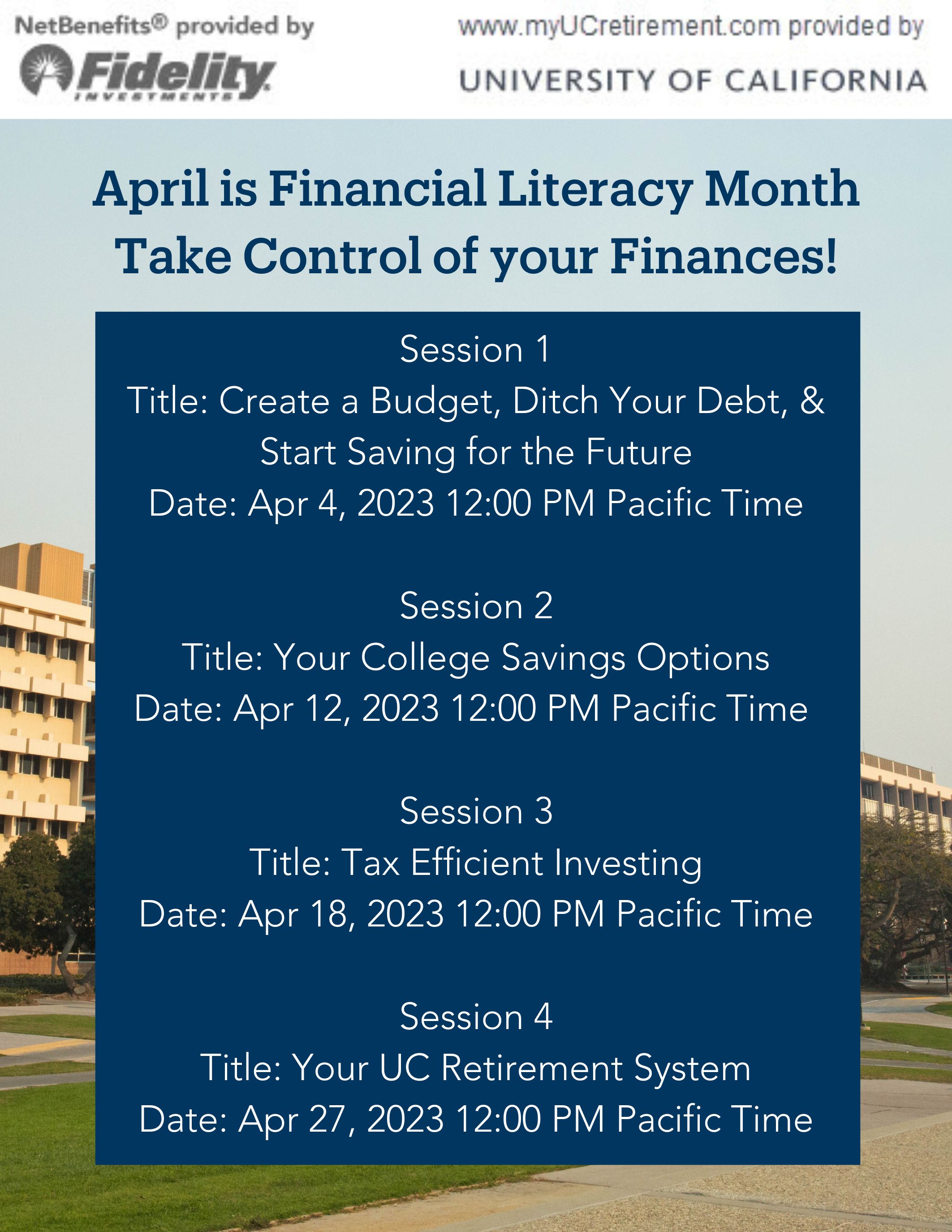 April is Financial Literacy Month at UCSB